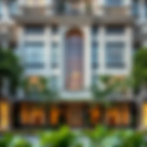 Luxurious exterior view of Miracle Residence