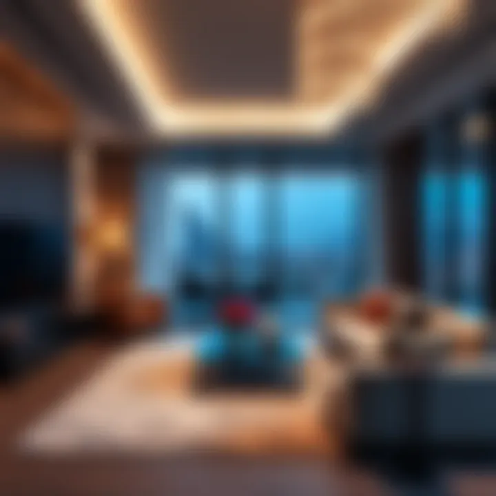 Elegant interior living space in Miracle Residence