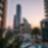 Architectural overview of مركز الفردان showcasing its modern design