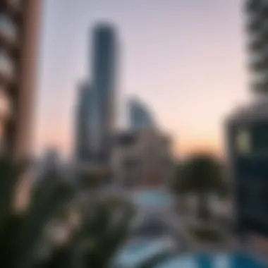 Architectural overview of مركز الفردان showcasing its modern design