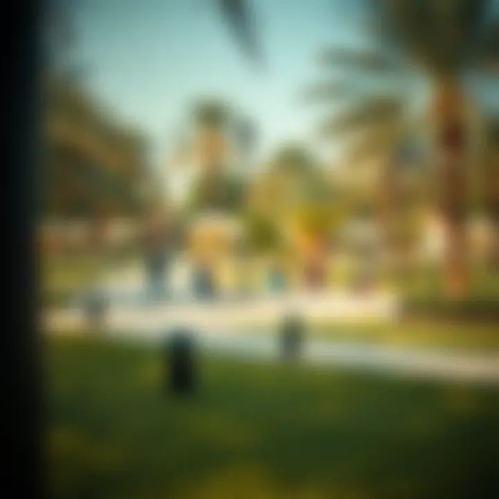 Community gathering spot in Mudon Park