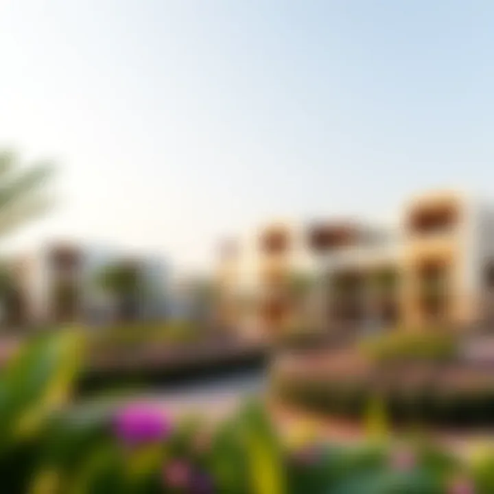 Conceptual Design of Community Amenities Architectural rendering of community facilities