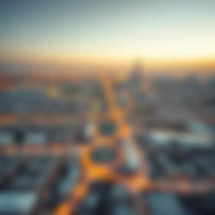 Connectivity Overview of Murooj Al Furjan East Map highlighting connectivity and infrastructure