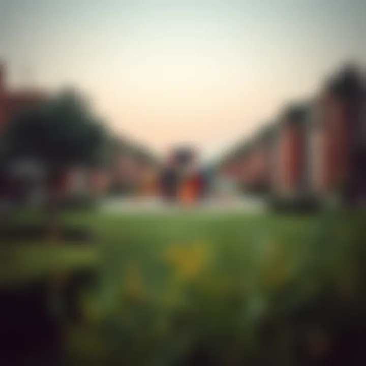 Community park in Mussafah 33 featuring greenery and recreational areas