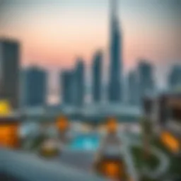 Stunning skyline view of Nada al Yasmeen