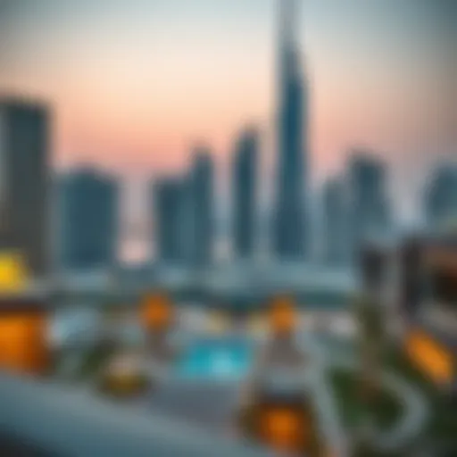 Stunning skyline view of Nada al Yasmeen