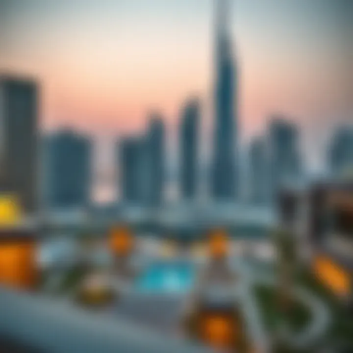 Stunning skyline view of Nada al Yasmeen