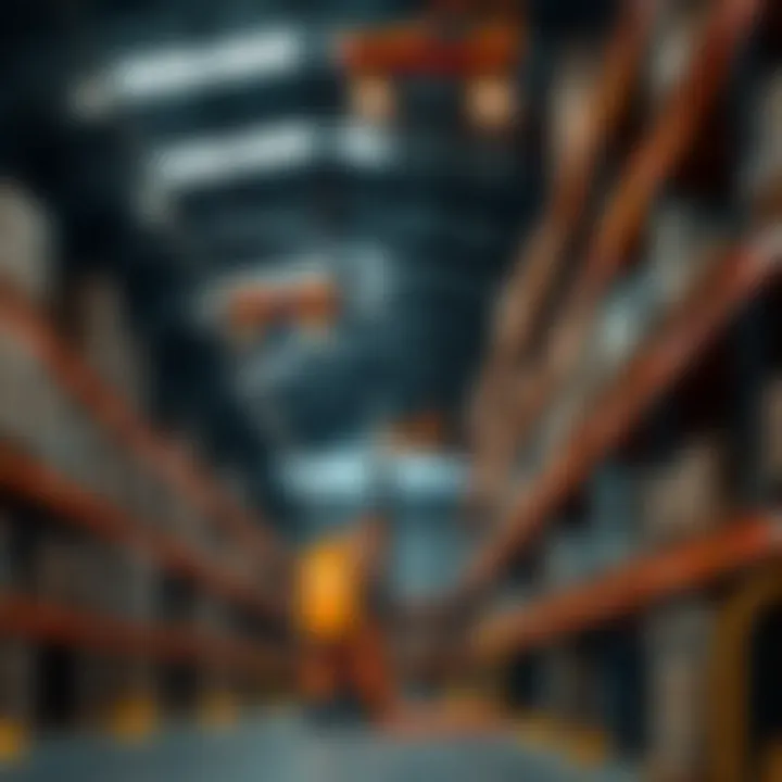 Logistics Facility in Dubai Commercity Interior of a logistics facility in Dubai Commercity highlighting operational efficiency