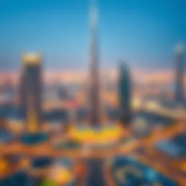 Strategic Location of Dubai Commercity Map showing the strategic location of Dubai Commercity within Dubai