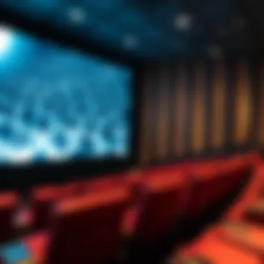 Innovative technology at Novo Cinemas with advanced screens