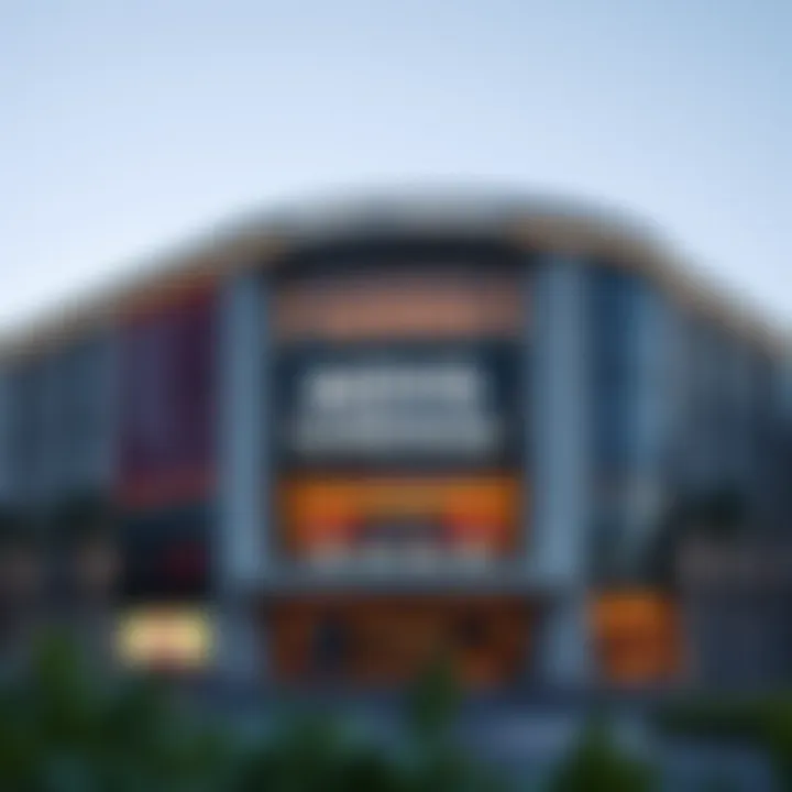 Novo Cinemas exterior showcasing architectural design