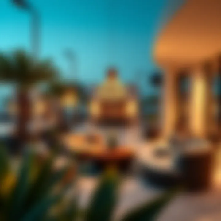 Vibrant community spaces and lifestyle amenities at Omniyat Palm Jumeirah