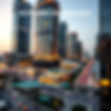 Infographic illustrating the economic impact of One Za'abeel