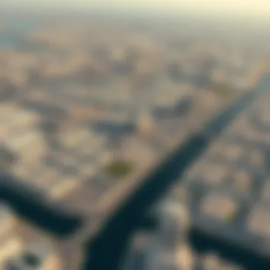 Stunning aerial view of Ras Al Khor Industrial Area showcasing its vast expanse