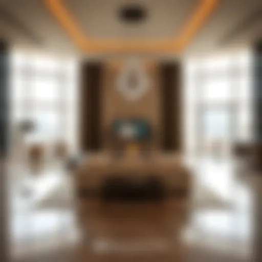 Luxurious living space in Ritz-Carlton Residences