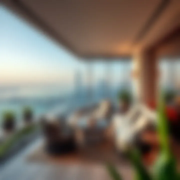 Vibrant Views Vibrant views from the Ritz-Carlton Residences balcony