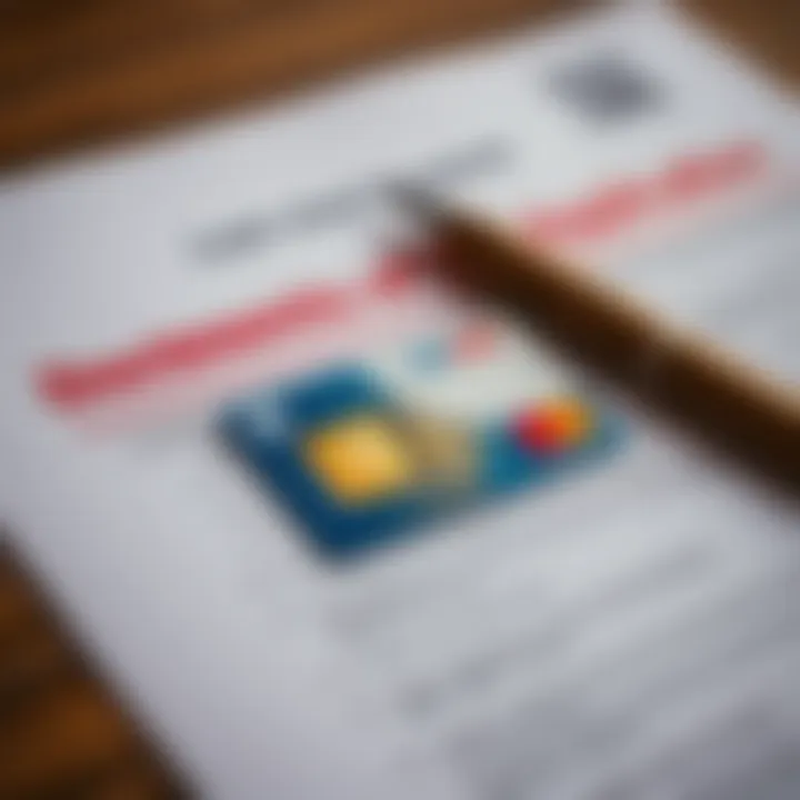 Close-up of loan documents and Du SIM card