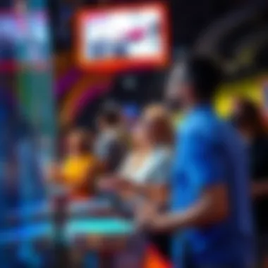 Interactive Attractions in Si World Dubai Visitors enjoying an interactive experience at one of the attractions in Si World Dubai.