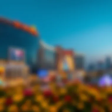 Architectural Marvel of Si World Dubai A panoramic view of Si World Dubai showcasing its modern architecture.