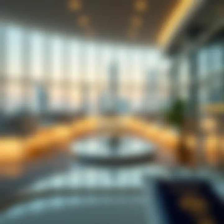 Illustration depicting the significance of visa status in the UAE