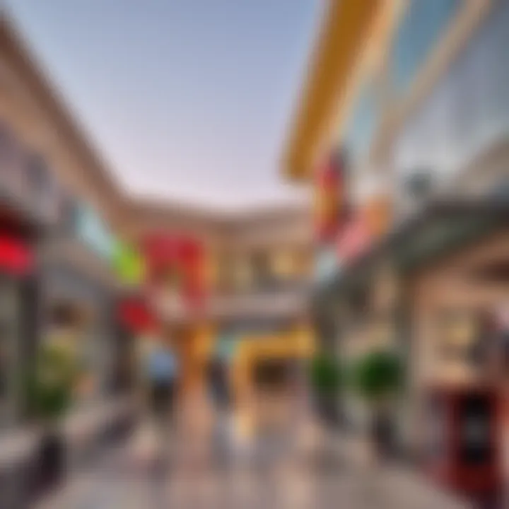 Retail stores featuring a variety of shopping choices