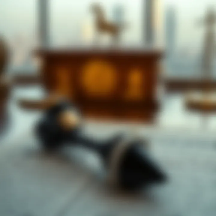 A legal document symbolizing property transactions in Dubai