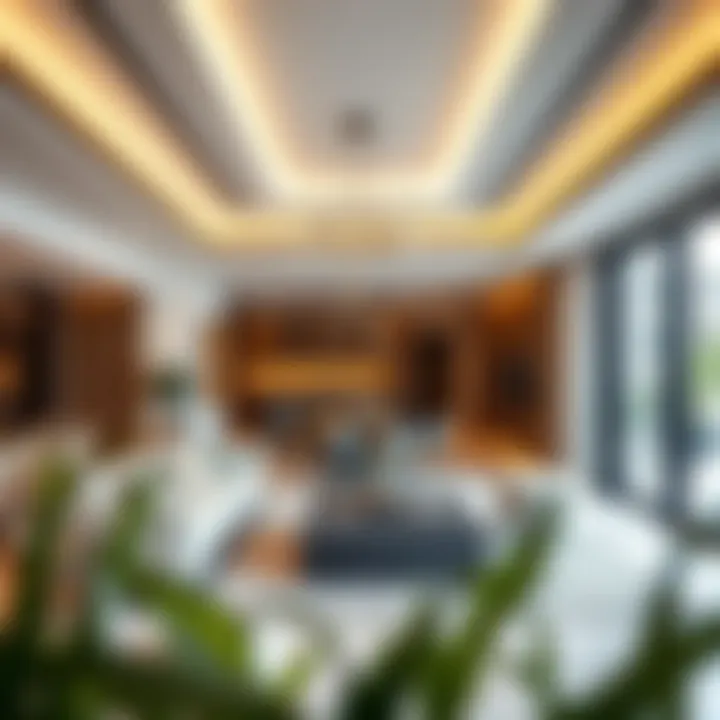 Sophisticated Interior Designs in Talia the Valley Modern interior design of a residential unit in Talia the Valley