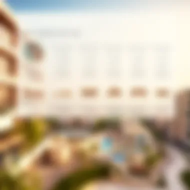 Tamouh's Project Overview Infographic on Tamouh's key real estate projects