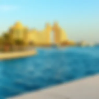 Abu Dhabi's Majestic Corniche Stunning view of Abu Dhabi's corniche with the Emirates Palace in the background.