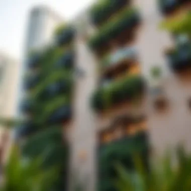 Innovative Vertical Gardens in Dubai Innovative vertical gardens enhancing urban spaces