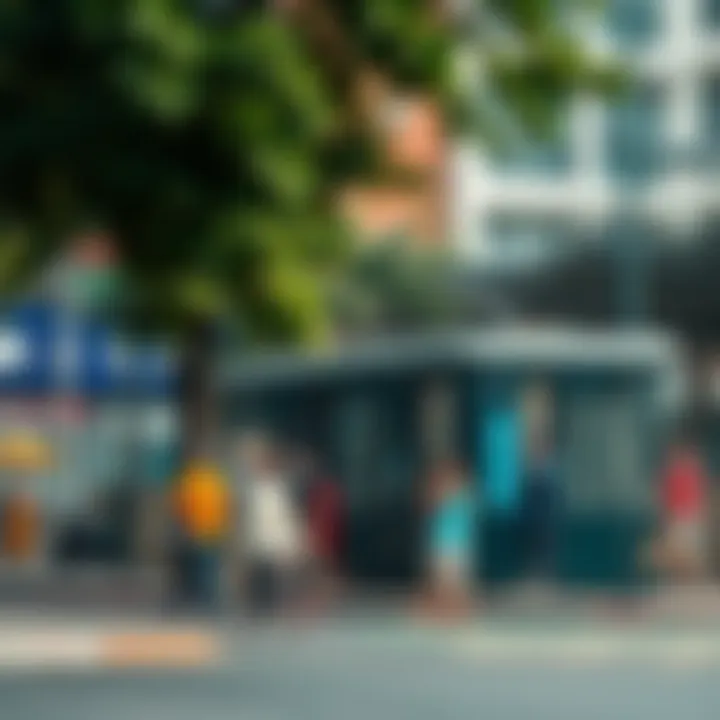 Surrounding community highlighting urban integration and connectivity