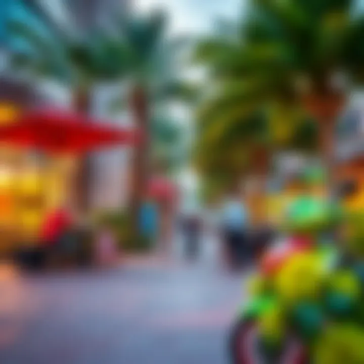 Vibrant local amenities in a family neighborhood