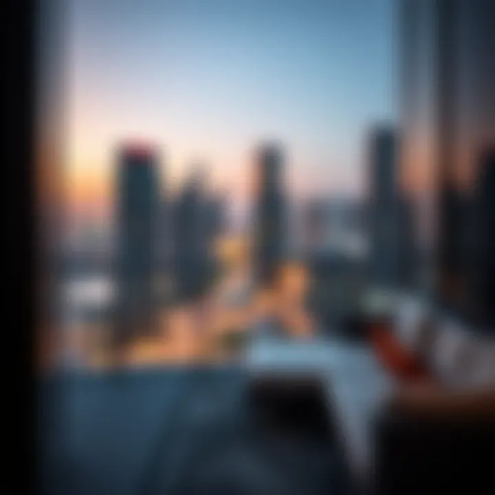 A breathtaking view from The Pad, capturing Dubai's skyline and lifestyle