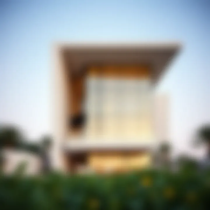 Stunning exterior view of The Pad by Omniyat showcasing its modern architecture