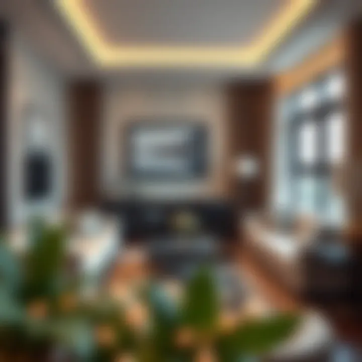 Traditional Meets Modern in Dubai Decor A blend of traditional and modern decor elements in a Dubai apartment