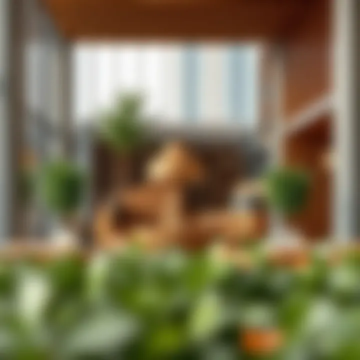 Lively Community Spaces Around Thuraya Tower Community spaces and lifestyle offerings near the Thuraya Tower