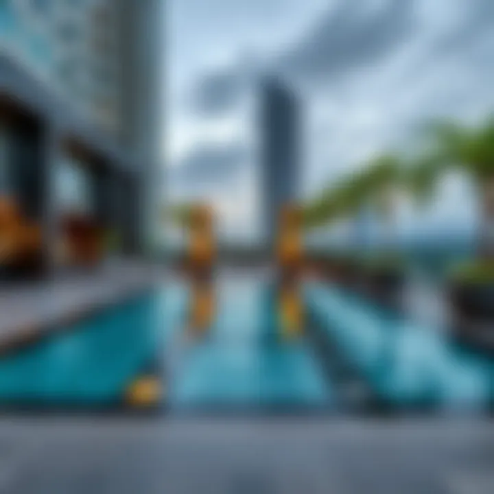 Luxurious Amenities at Tiara East Tower Luxurious amenities and outdoor spaces at Tiara East Tower