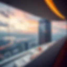 Panoramic view of Tiara East Tower showcasing its modern design