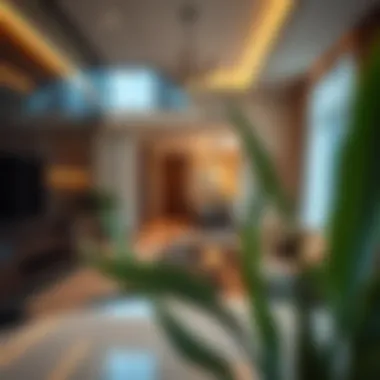 A modern apartment interior reflecting contemporary design