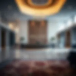 Interior view of Ejari Center showing registration desk