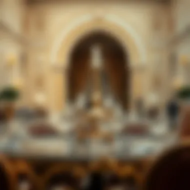 Experiencing the Luxuries of Emirates Palace Visitors enjoying the lavish amenities at Emirates Palace