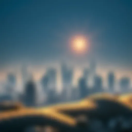 UAE Skyline: A Symbol of Growth and Opportunity An overview of the UAE skyline symbolizing growth and opportunity