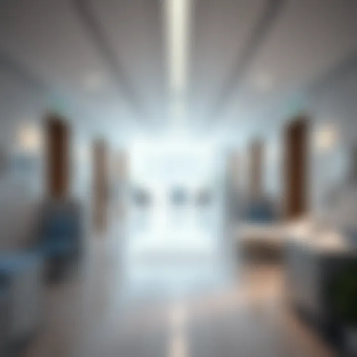 Modern healthcare facility in the UAE