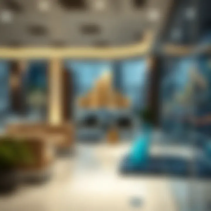 Trends in the Dubai real estate market illustrated through graphs