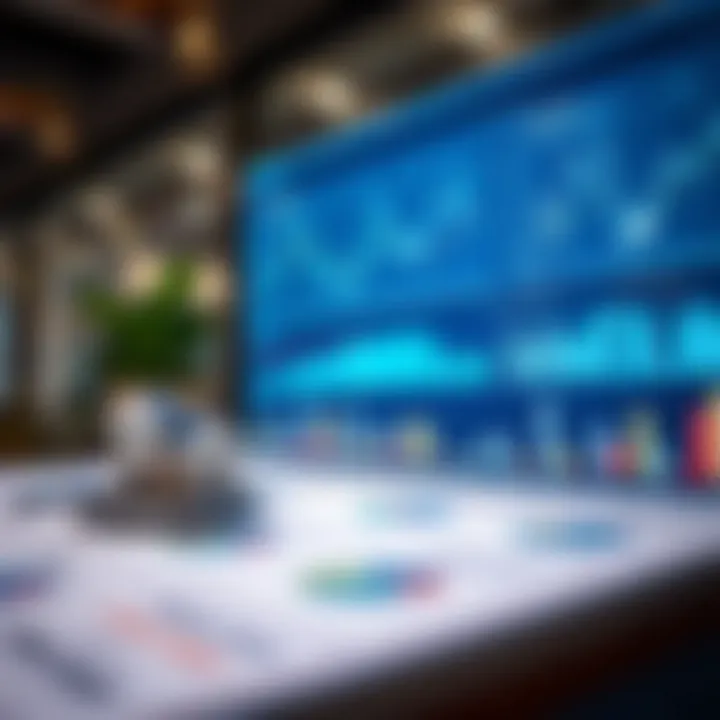 Dynamic market analysis with charts related to property prices