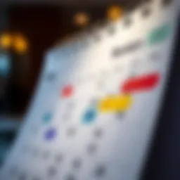 Public holiday calendar highlighting Mondays in the UAE