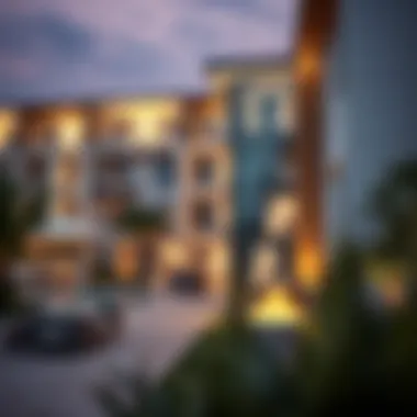 Dubai Rental Property Overview Visual depiction of a rental property in Dubai