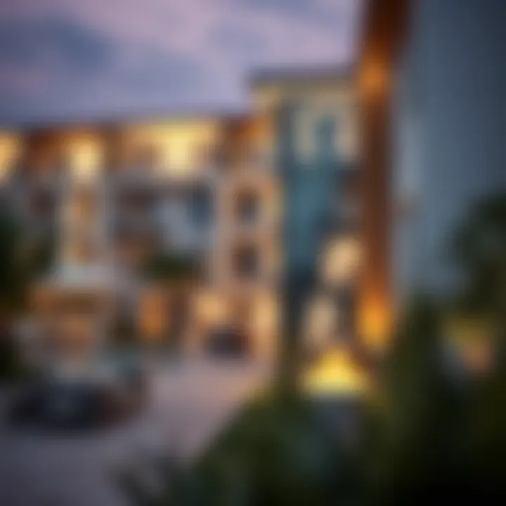 Dubai Rental Property Overview Visual depiction of a rental property in Dubai