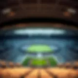 Overview of Etihad Arena layout showcasing seating arrangements