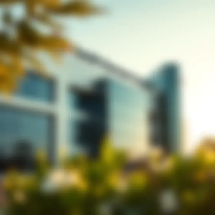 Architectural Marvel of Saudi-German Hospital Exterior view of the Saudi-German Hospital showcasing modern architecture